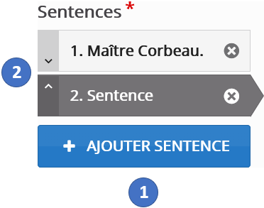 Interface de l&#39;activité Dictation Dictée autonome